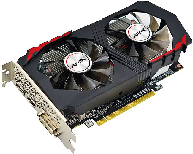 Видеокарта Afox GTX 1050 Ti Gaming 4GB GDDR5 (AF1050TI-4096D5H2-V6)