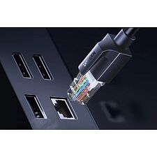 Патч-корд Ugreen NW316 2м Black (55172)