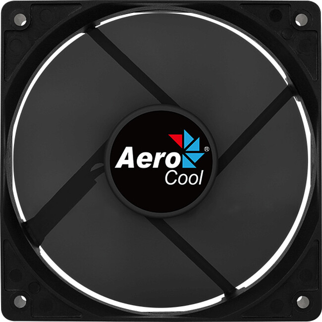 Кулер для корпуса AeroCool Force 12 PWM черный (ACF3-FC01110.11)