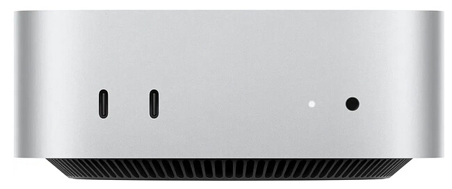 Компьютер Apple Mac mini A3238 серебристый (MU9E3HN/A)
