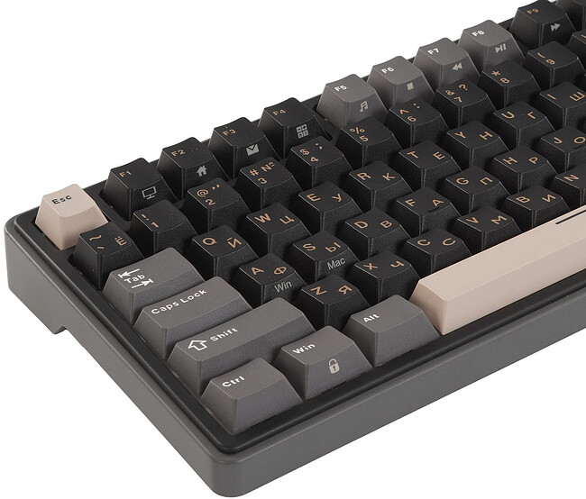 Клавиатура Royal Kludge RK R87 Pro Cream switch/Phantom