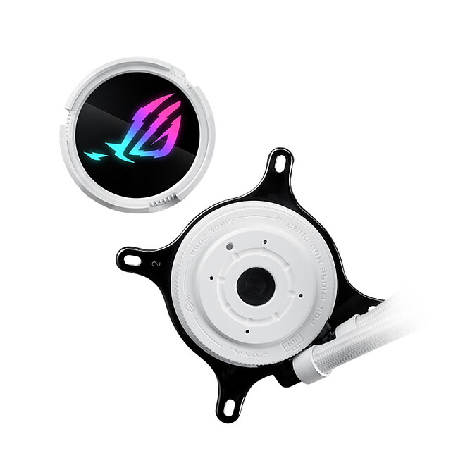 Кулер для процессора ASUS ROG STRIX LC III 360 ARGB WHT (90RC00T2-M0UAY0)
