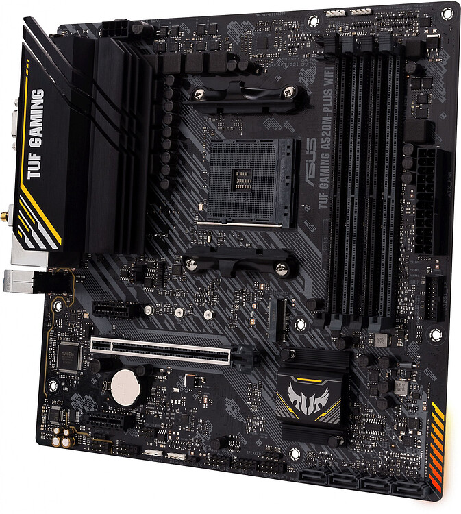 Материнская плата ASUS TUF Gaming A520M-Plus WiFi (90MB17F0-M0EAY0)