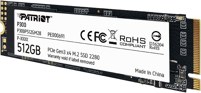SSD диск Patriot P300P512GM28