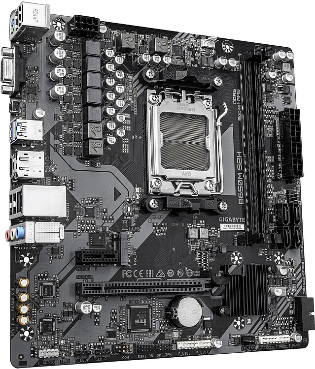 Материнская плата Gigabyte B650M S2H rev. 1.4