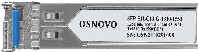 SFP-модуль Osnovo SFP-S1LC13-G-1310-1550
