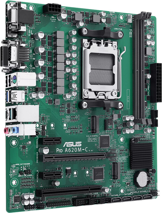 Материнская плата ASUS Pro A620M-C-CSM (90MB1F80-M0EAYC)