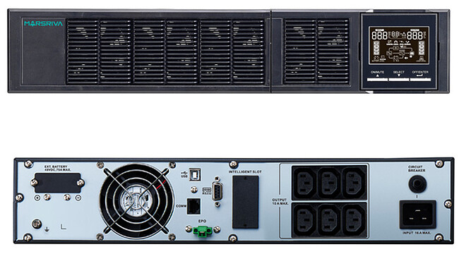 Источник бесперебойного питания Marsriva MR-UL1KRT-H (31059741)