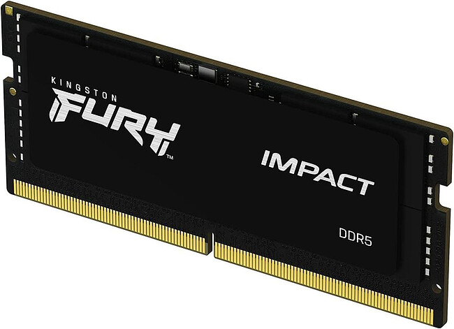 Оперативная память Kingston Fury Impact Black PnP 8GB DDR5 (KF548S38IB-8)