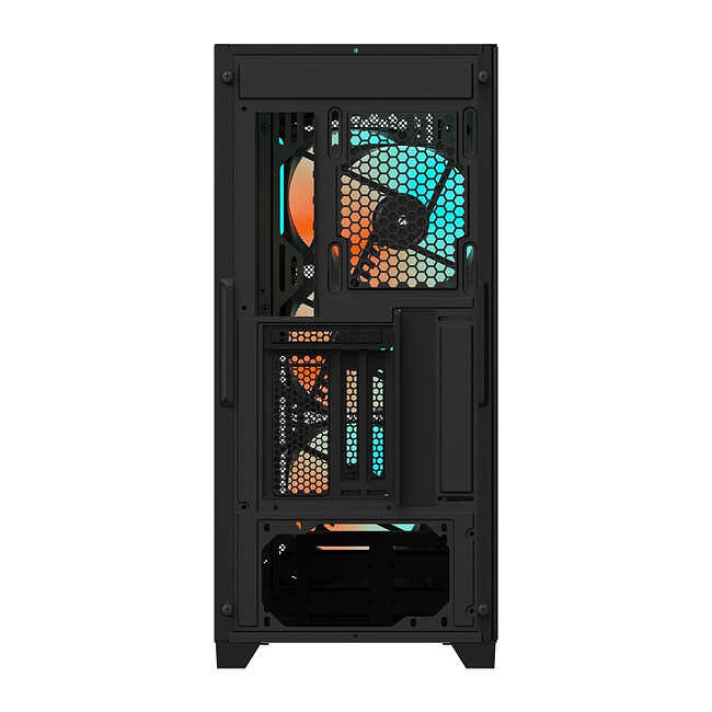 Корпус Gigabyte C301G Glass V2 без БП черный (GB-C301G)