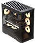 Корпус Formula V Line Crystal U9 PA без БП Black