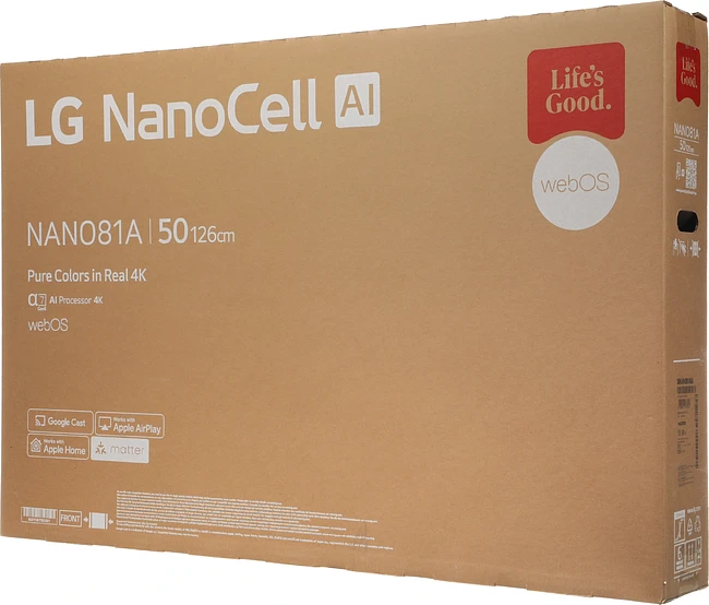Телевизор LG 50NANO81A6A
