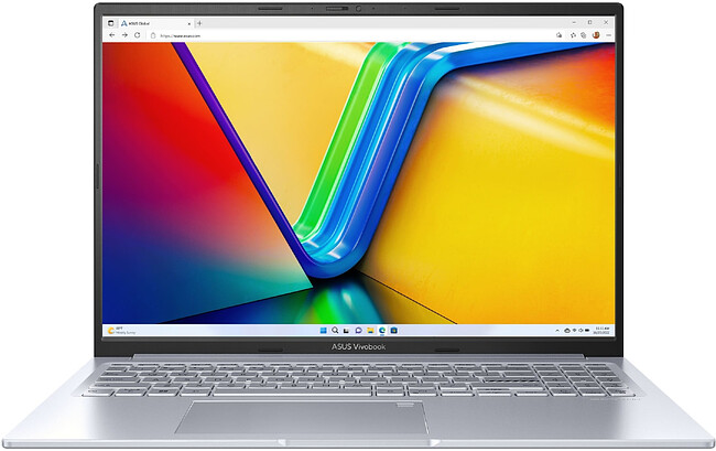 Ноутбук ASUS Vivobook 16X M3604YA-MB240 Cool Silver (90NB11A2-M00B00) Ноутбук ASUS Vivobook 16X M3604YA-MB240 Cool Silver (90NB11A2-M00B00)