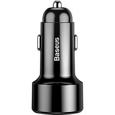Автомобильное зарядное Baseus Magic Series Black (CCMLC20C-01)