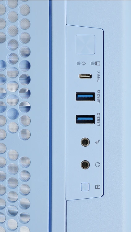 Корпус Thermaltake Ceres 330 TG ARGB Hydrangea Blue E-ATX без БП (CA-1Y2-00MFWN-00)