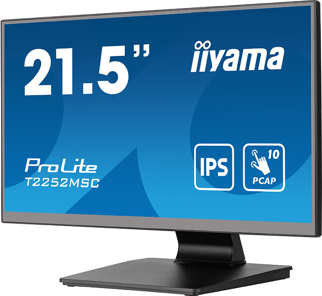 Монитор Iiyama ProLite черный (T2252MSC-B2)