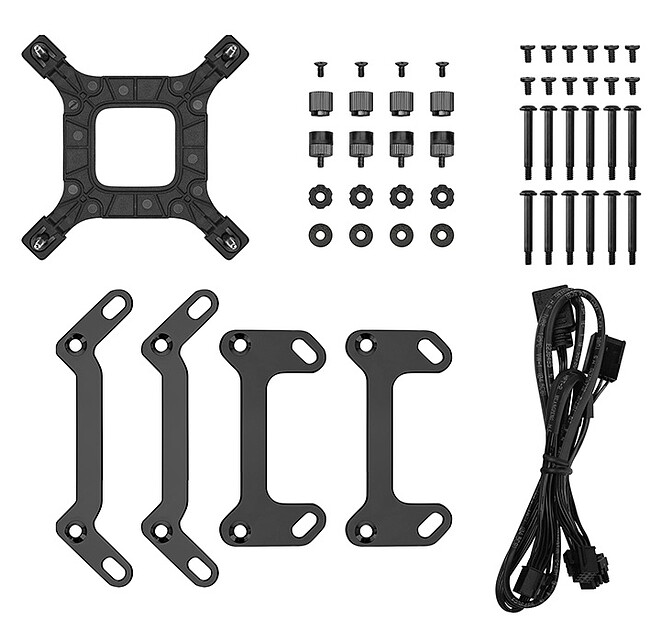 Система жидкостного охлаждения для процессора DeepCool LM360 Black (R-LM360-BKDMMC-1)