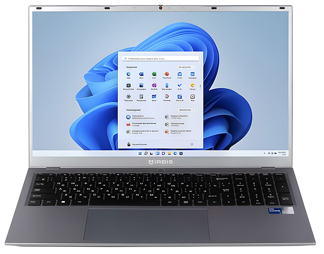 Ноутбук IRBIS 17NBP4503_G3H Grey