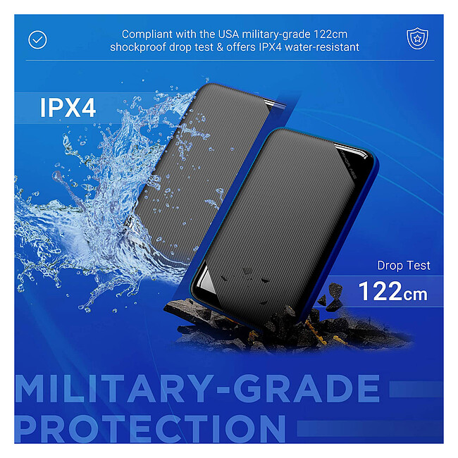 Внешний накопитель Silicon-Power Armor A62 4TB черный (SP040TBPHD62LS3B)