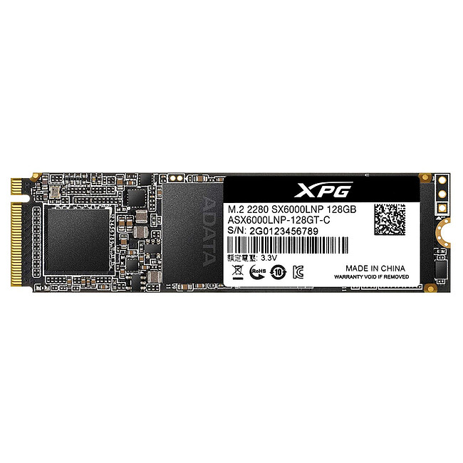 SSD диск A-Data XPG SX6000 Lite 128GB (ASX6000LNP-128GT-C)
