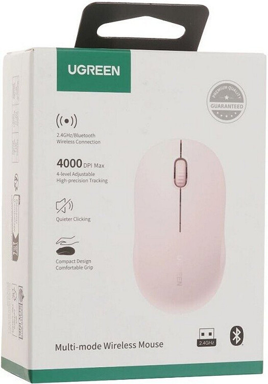 Мышь Ugreen M331 Pink (65625)