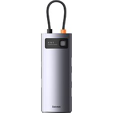 Док-станция Baseus Metal Gleam Series 4-in-1 (WKWG070013)