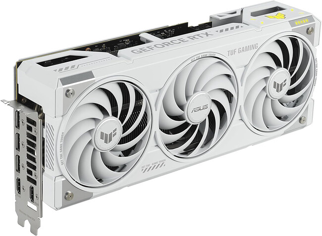 Видеокарта ASUS TUF Gaming GeForce RTX 5070 Ti OC 16GB GDDR7 White TUF-RTX5070TI-O16G-WHITE-GAMING (90YV0MD3-M0NA00)