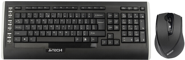 Набор периферии A4Tech 9300F черный Набор периферии A4Tech 9300F черный