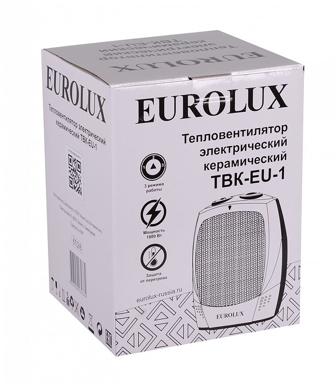 Тепловентилятор Eurolux ТВК-EU-1