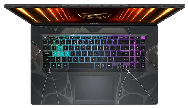 Ноутбук MSI MS-17U3 Cyborg 17 B2RWFKG-284XRU Translucent Black (9S7-17U332-284)