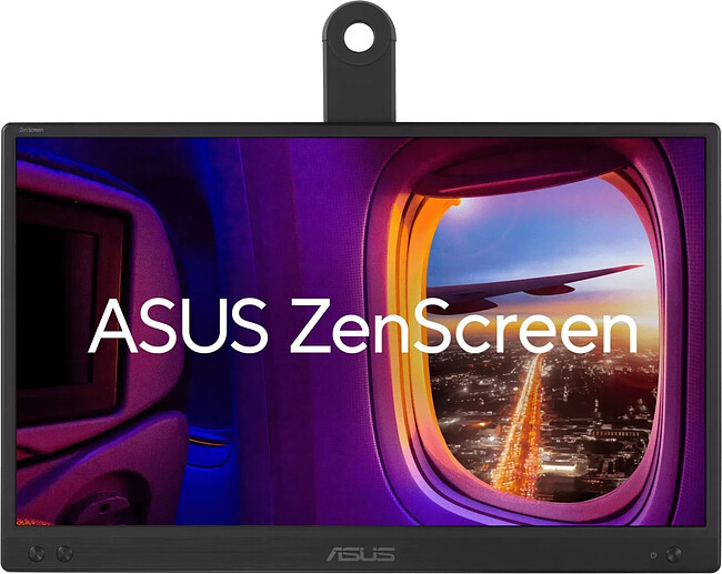 Монитор Asus ZenScreen MB166CR черный (90LM07D3-B03170) Монитор Asus ZenScreen MB166CR черный (90LM07D3-B03170)