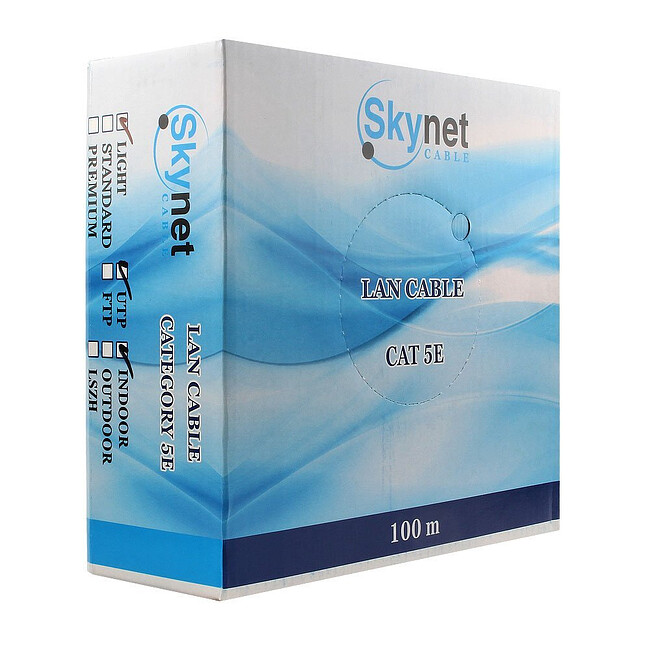 Кабель SkyNet CSL-UTP-4-CU/100 Grey