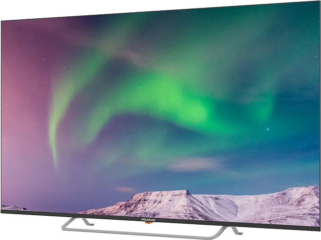 Телевизор PolarLine 65PQ71STC-SM черный/серебристый
