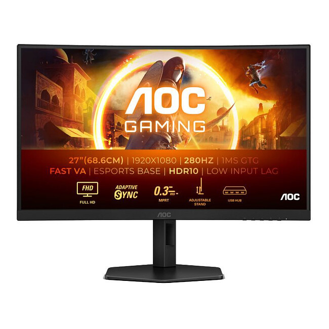 Монитор AOC C27G4ZXU Black Монитор AOC C27G4ZXU Black