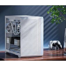 Корпус 1stPlayer VT7 без БП White (VT7-WH-4FS7-W)
