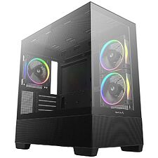 Корпус DeepCool CG380 3F ITX черный (R-CG380-BKAGM3-G)