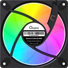 Комплект вентиляторов для корпуса Ocypus Gamma F12 Elite BK ARGB Reverse Blade 3 IN 1 Black (Gamma-F12-BK3AM01E-GL)