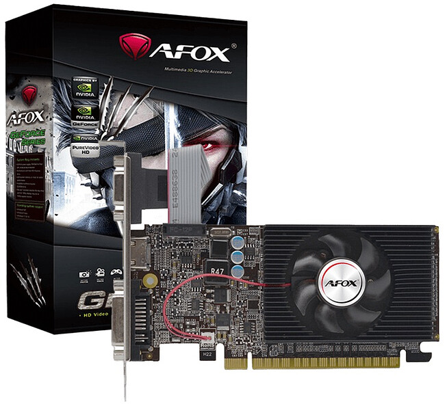 Видеокарта Afox GeForce GT 610 2Gb GDDR3 (AF610-2048D3L5-V3)