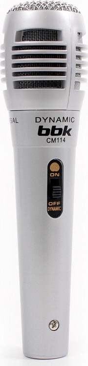 Микрофон BBK CM114 серебристый