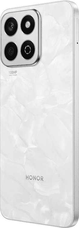 Смартфон Honor X7c 5G 8GB/256GB ALT-NX1 Moonlight White (5109BKBD)