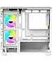 Корпус Ocypus Gamma C52 WH ARGB mATX без БП (Gamma-C52-WHD300XX-GL)