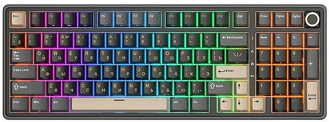 Клавиатура Royal Kludge RK R98 Pro Cream switch/Phantom