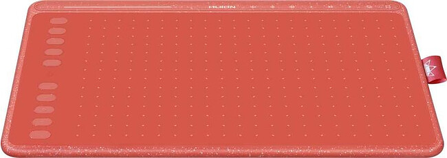 Графический планшет Huion HS611 коралловый красный