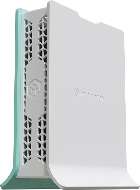 Роутер беспроводной MikroTik AX600 голубой (L41G-2AXD)