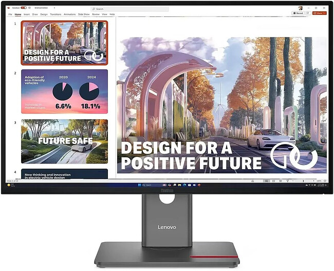 Монитор Lenovo ThinkVision P27QD-40 черный (64B3GAT2UK) Монитор Lenovo ThinkVision P27QD-40 черный (64B3GAT2UK)