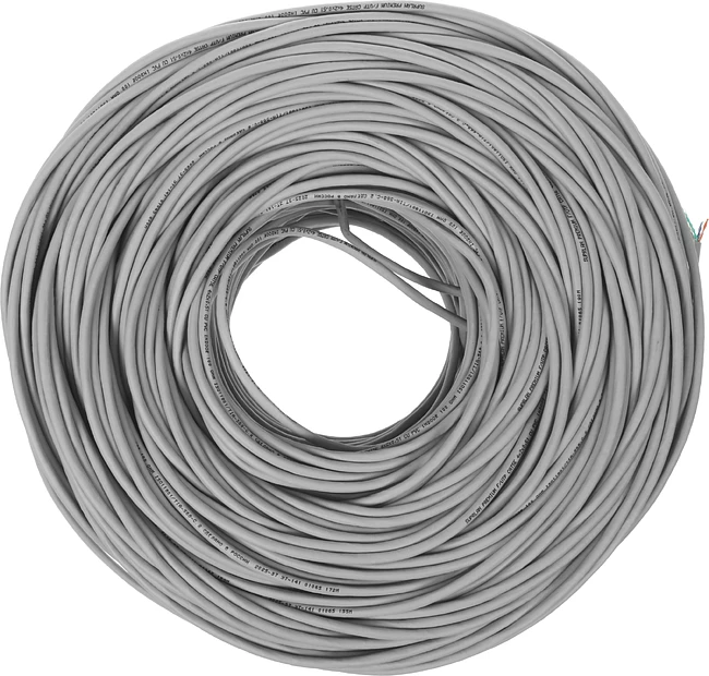 Кабель информационный Suprlan Premium 01-1012-2 серый
