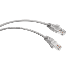 Патч-корд Cabeus PC-UTP-RJ45-Cat.6a-0.5m-LSZH  серый