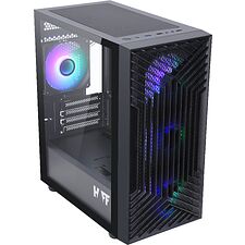 Корпус HAFF Rush mATX без БП Black