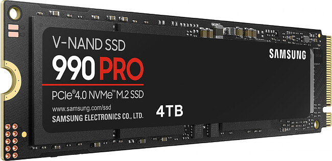 SSD диск Samsung 990 PRO Series 4Tb (MZ-V9P4T0CW)