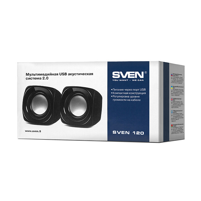 Акустика Sven 120 Black (SV-013493)